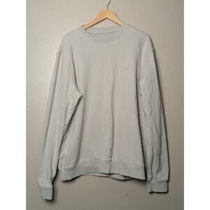 Vuori Ponto Performance Crew XXL Beige Khaki DreamKnit Pullover Sweatshirt V255